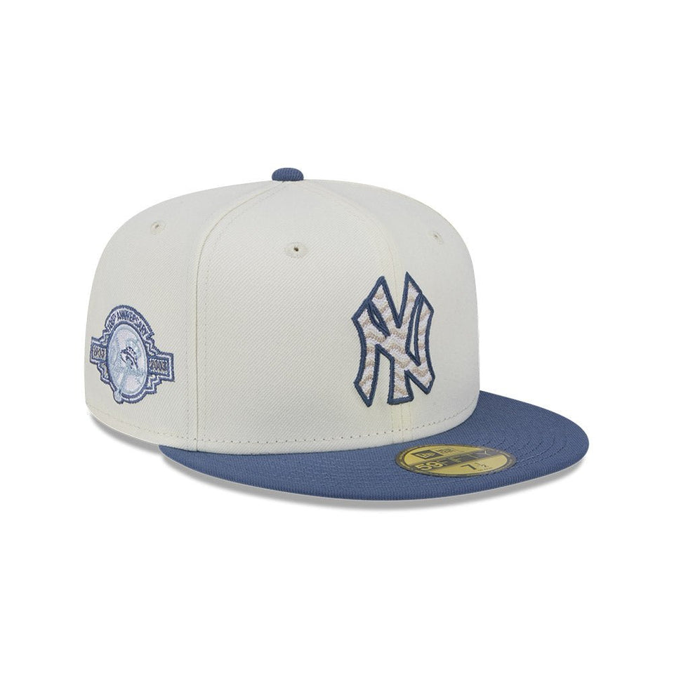59FIFTY Wavy Chainstitch ニューヨーク・ヤンキース クロームホワイト 