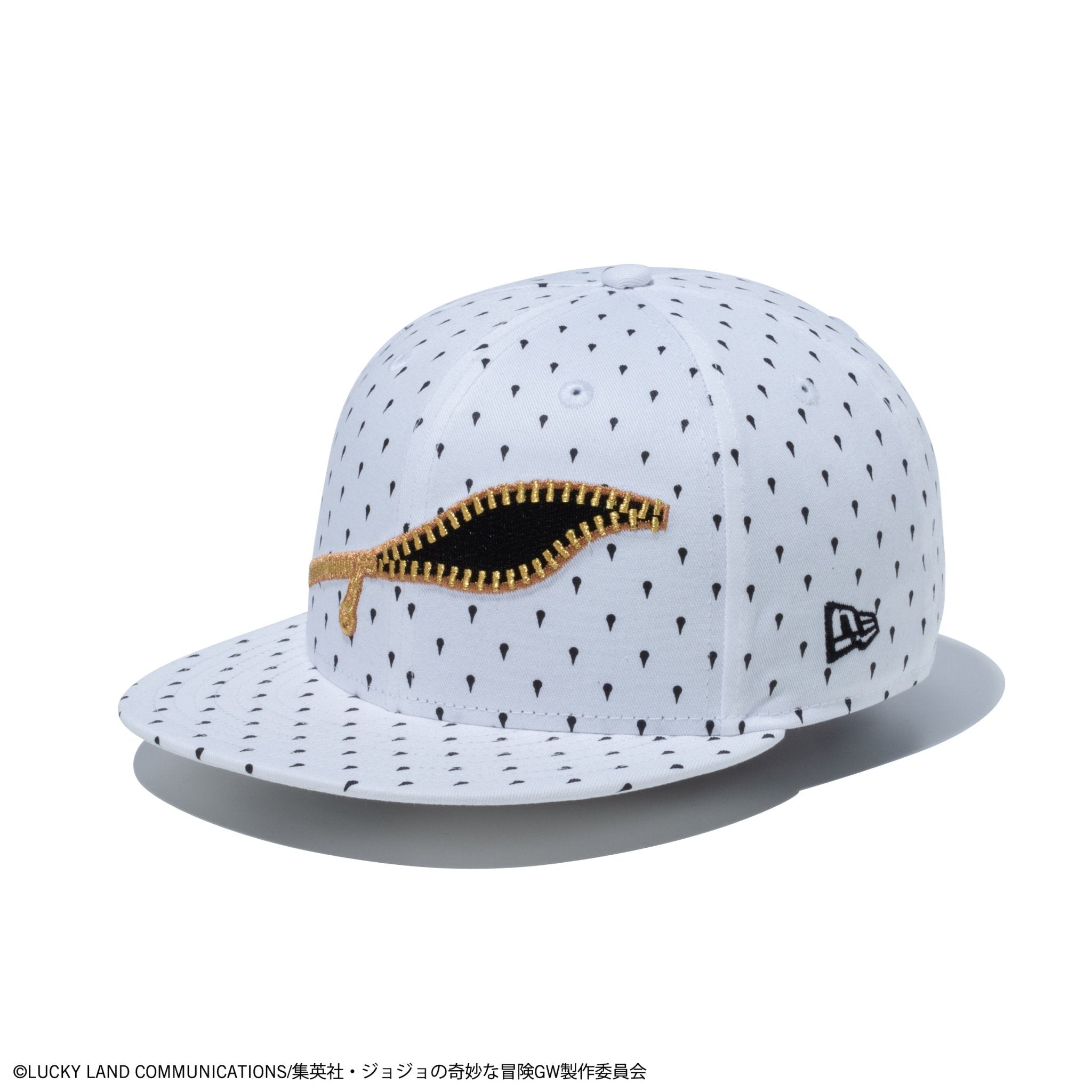 9FIFTY ジョジョの奇妙な冒険 黄金の風 ブローノ・ブチャラティ ホワイトプリント | ニューエラオンラインストア