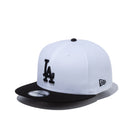 9FIFTY ロサンゼルス・ドジャース ホワイト × ブラック ブラックバイザー - 14524960 - SM | NEW ERA ニューエラ公式オンラインストア