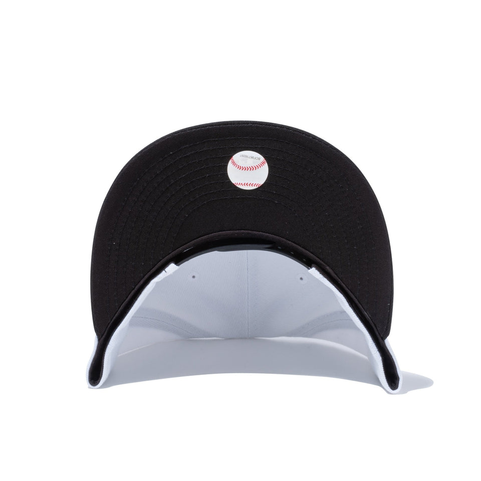 9FIFTY ロサンゼルス・ドジャース ホワイト × ブラック ブラックバイザー - 14524960 - SM | NEW ERA ニューエラ公式オンラインストア