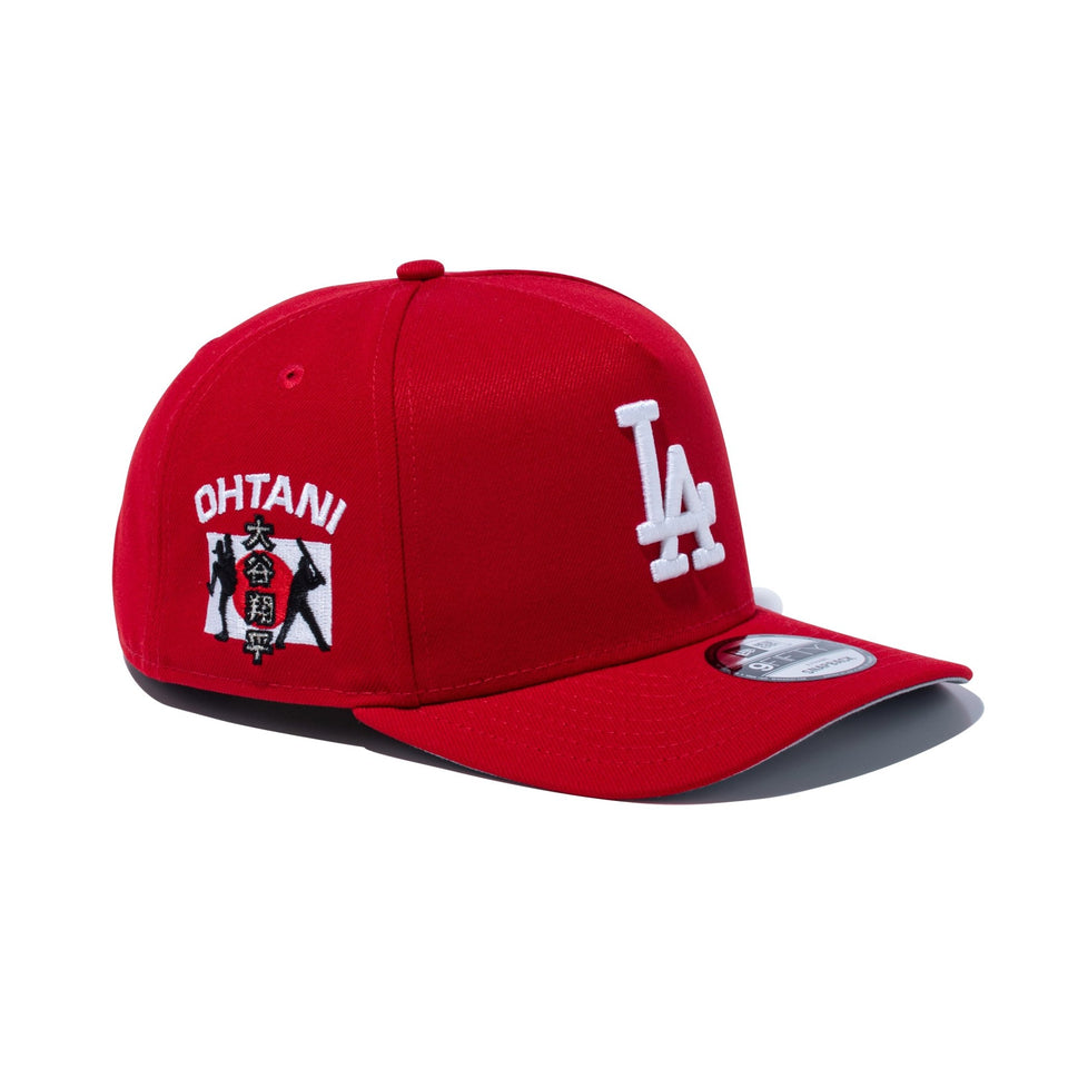 9FIFTY A-Frame Undefeated x Dodgers ロサンゼルス・ドジャース OHTANI レッド | ニューエラオンラインストア