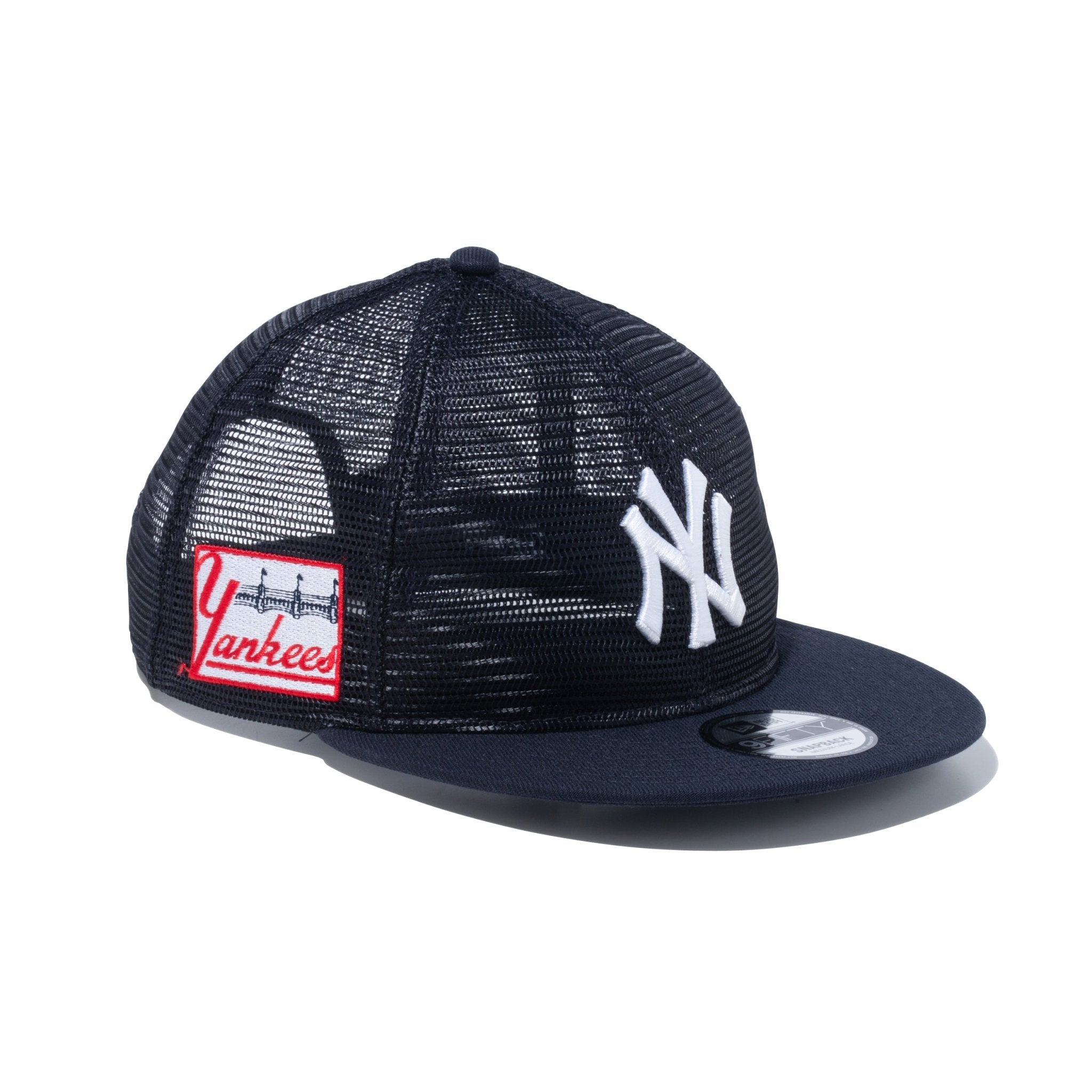 日祝も発送】ニューエラ メッシュキャップ NY 9FIFTY トラッカー キャップ NEWERA MLB ニューヨーク・ヤンキース 14201259  950TR ありがたく NEYYAN NVY WHI ネイビー ホワイト 紺 白 アジャスター メンズ レディース ベースボールキャップ  フラットバイザー おしゃれ