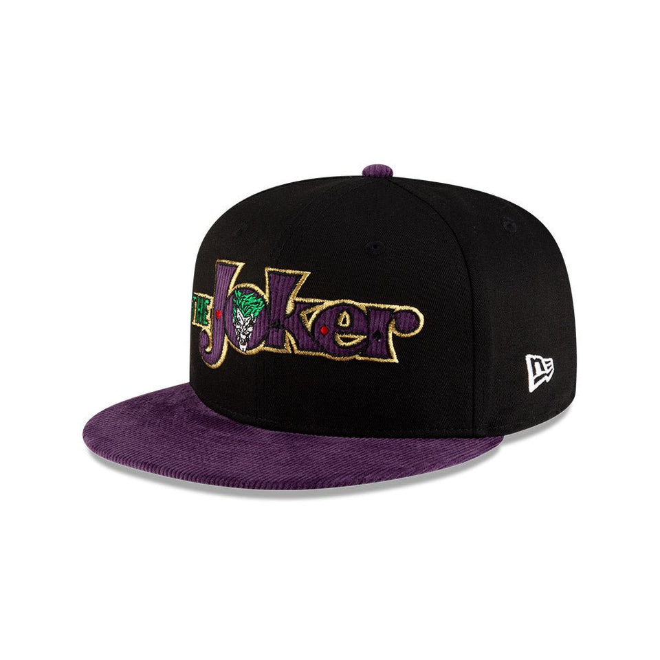 9FIFTY JOKER スクリプトロゴ ブラック パープルバイザー | ニューエラオンラインストア