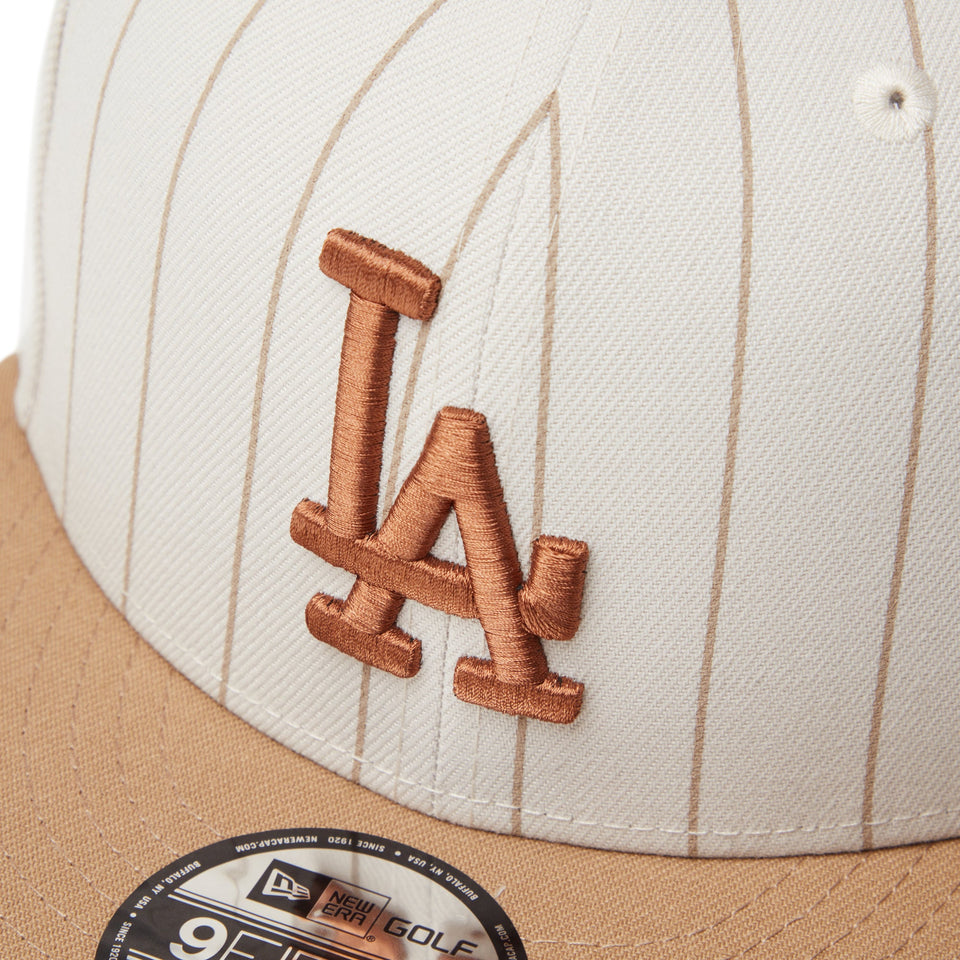 【ゴルフ】 9FIFTY MLB Pin Stripe ロサンゼルス・ドジャース カーキストライプ - 14326264 - OSFM | NEW ERA ニューエラ公式オンラインストア