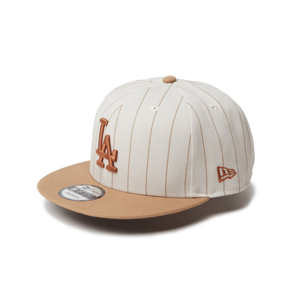 【ゴルフ】 9FIFTY MLB Pin Stripe ロサンゼルス・ドジャース カーキストライプ - 14326264 - OSFM | NEW ERA ニューエラ公式オンラインストア