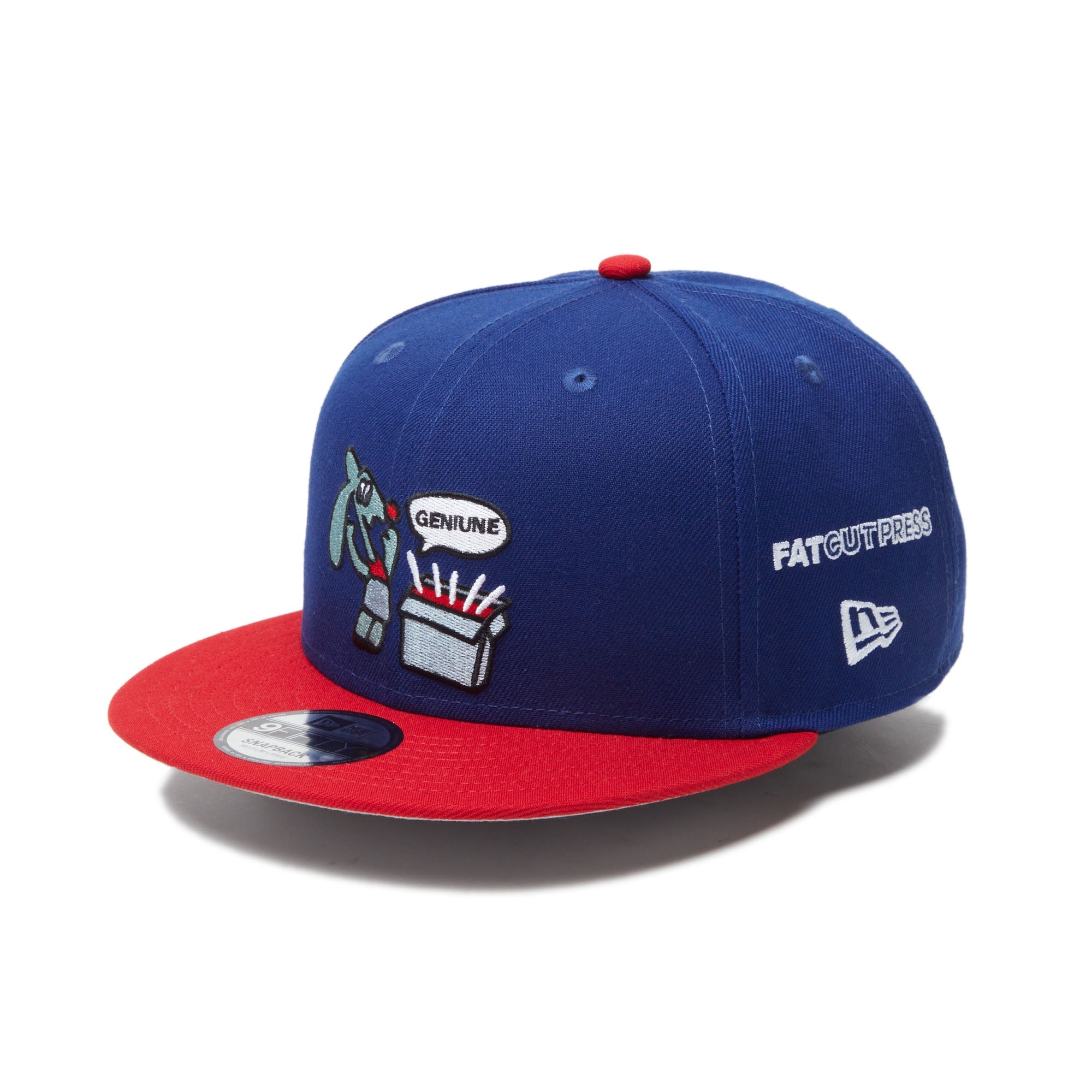 9FIFTY SHINKNOWNSUKE FAT CUT PRESS ダークロイヤル スカーレットバイザー | ニューエラオンラインストア