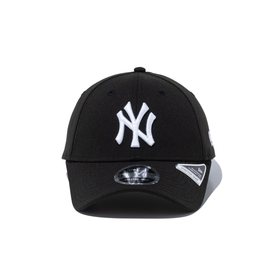 9FORTY ストレッチスナップ ニューヨーク・ヤンキース ブラック - 14467992 - OSFM | NEW ERA ニューエラ公式オンラインストア