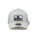 9FORTY A - Frame トラッカー Logger Cap クローム/ホワイト - 14109718 - OSFM | NEW ERA ニューエラ公式オンラインストア