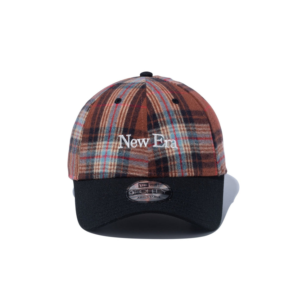 9FORTY Fabric Series タータン チェック ブラウン - 14459879 - OSFM | NEW ERA ニューエラ公式オンラインストア