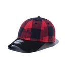 9FORTY Fabric Series バッファロー チェック ブラック × レッド - 14459908 - OSFM | NEW ERA ニューエラ公式オンラインストア