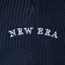 9FORTY Fabric Series NEW ERA コーデュロイ ネイビー - 14459912 - OSFM | NEW ERA ニューエラ公式オンラインストア