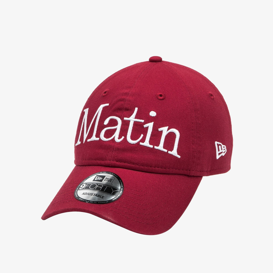 9FORTY Unstructured Matin Kim レッド - 14467984 - OSFM | NEW ERA ニューエラ公式オンラインストア