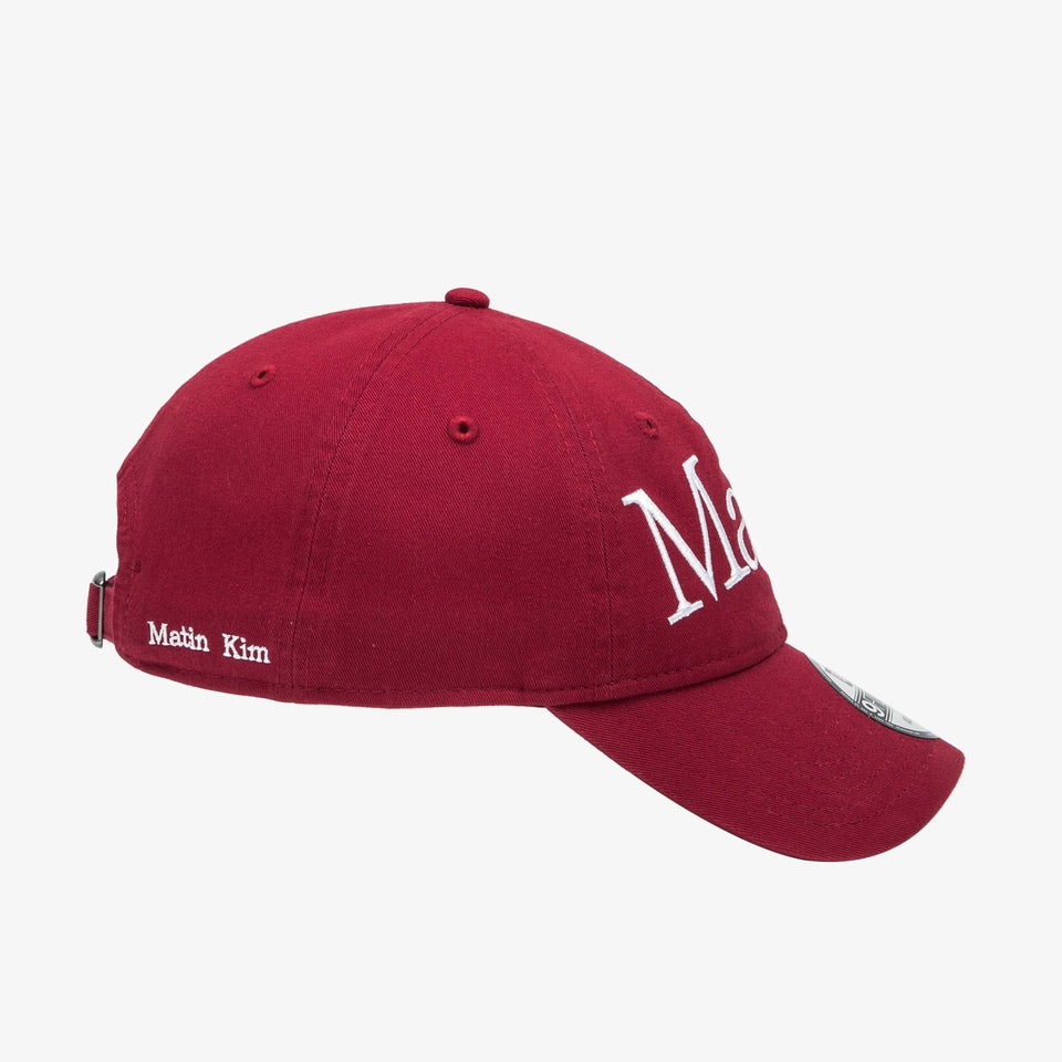 9FORTY Unstructured Matin Kim レッド - 14467984 - OSFM | NEW ERA ニューエラ公式オンラインストア