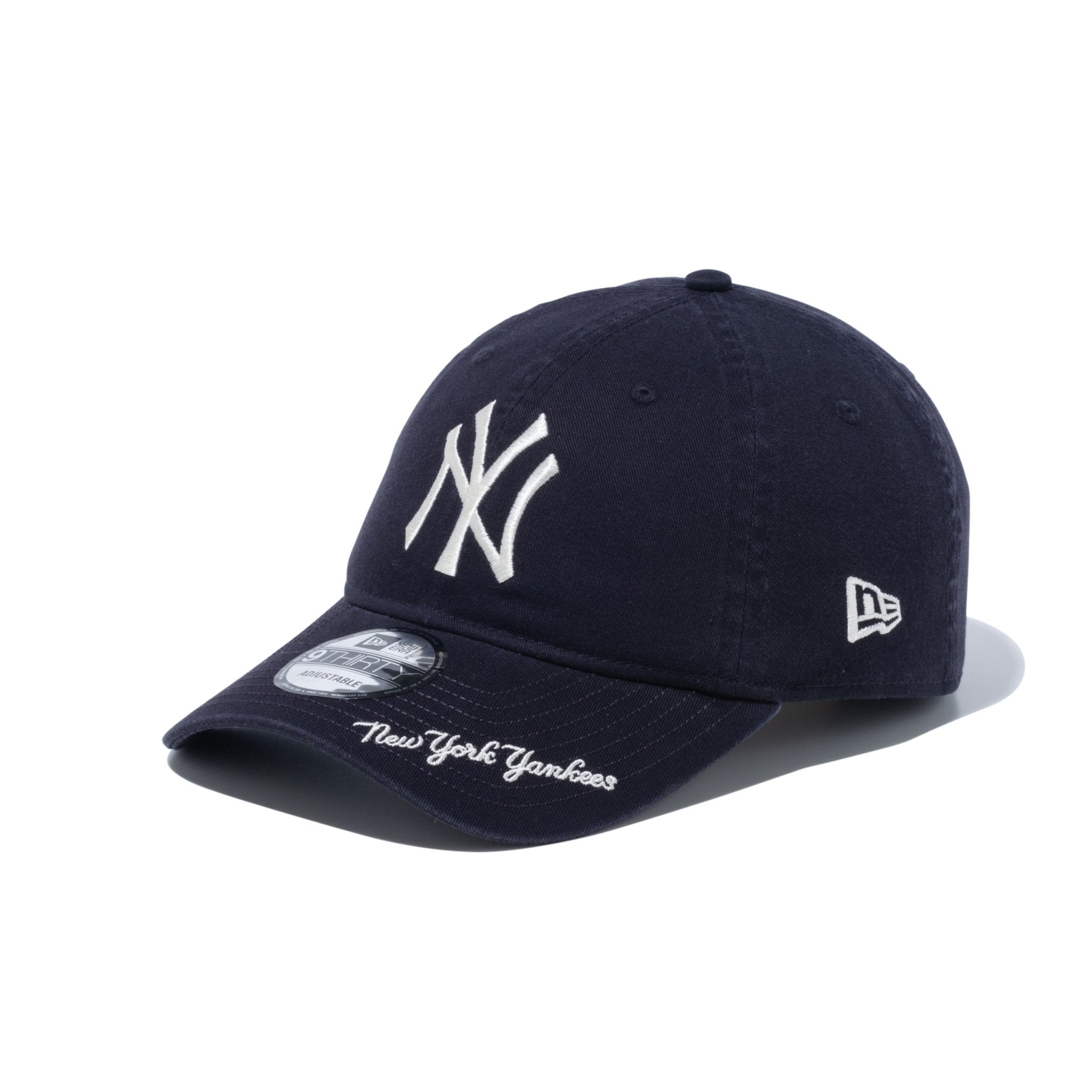 9THIRTY MLB Visor Logo ニューヨーク・ヤンキース ネイビー 