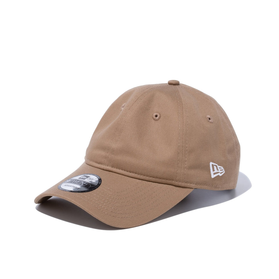 9TWENTY ロングバイザー ノンウォッシュコットン ベーシック カーキ × ホワイト - 14525071 - SM | NEW ERA ニューエラ公式オンラインストア