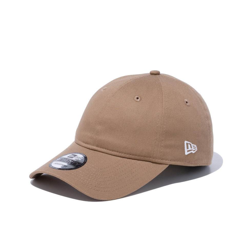 9TWENTY ロングバイザー ノンウォッシュコットン ベーシック カーキ × ホワイト - 14525071 - SM | NEW ERA ニューエラ公式オンラインストア