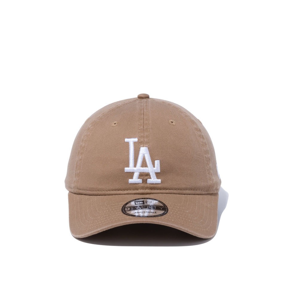 9TWENTY ロサンゼルス・ドジャース ウォッシュドコットン カーキ × ホワイト - 14525135 - SM | NEW ERA ニューエラ公式オンラインストア