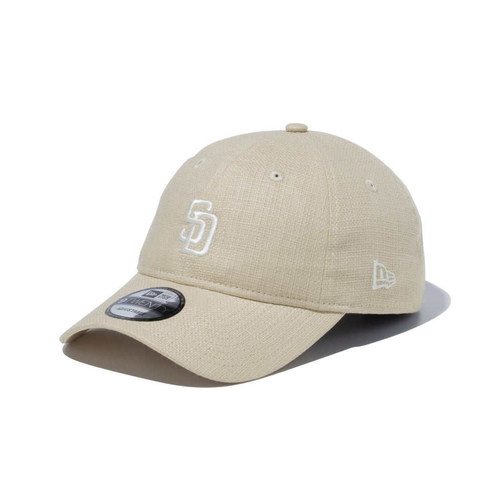 9TWENTY Cotton Flax サンディエゴ・パドレス ライトグレー - 14109793-OSFM | NEW ERA ニューエラ公式オンラインストア