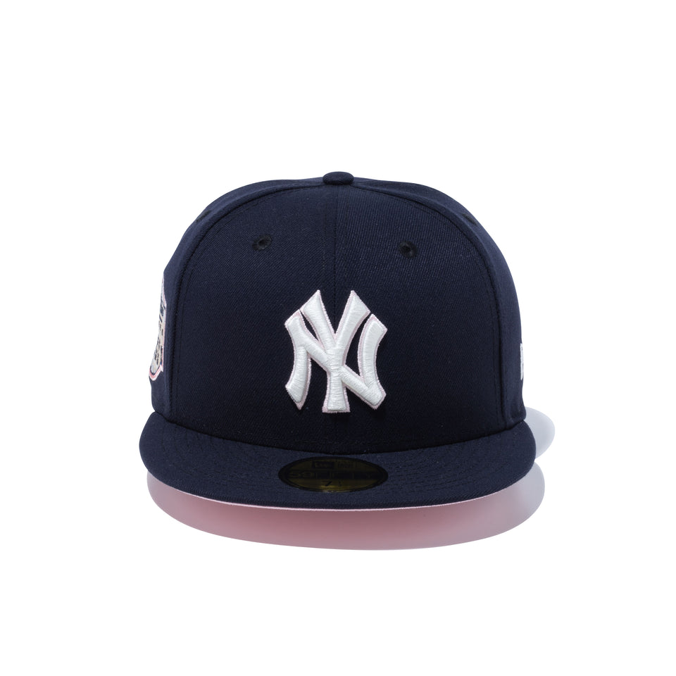 59FIFTY Pink Undervisor ニューヨーク・ヤンキース ネイビー ピンクアンダーバイザー | ニューエラオンラインストア