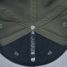 9SEVENTY ストレッチスナップ New Olive ロサンゼルス・ドジャース ニューオリーブ