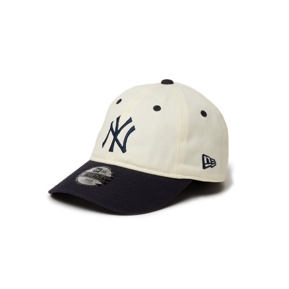 Child 9TWENTY MLB 2 - Tone ニューヨーク・ヤンキース クローム ネイビーバイザー - 14325290 - CHLD | NEW ERA ニューエラ公式オンラインストア