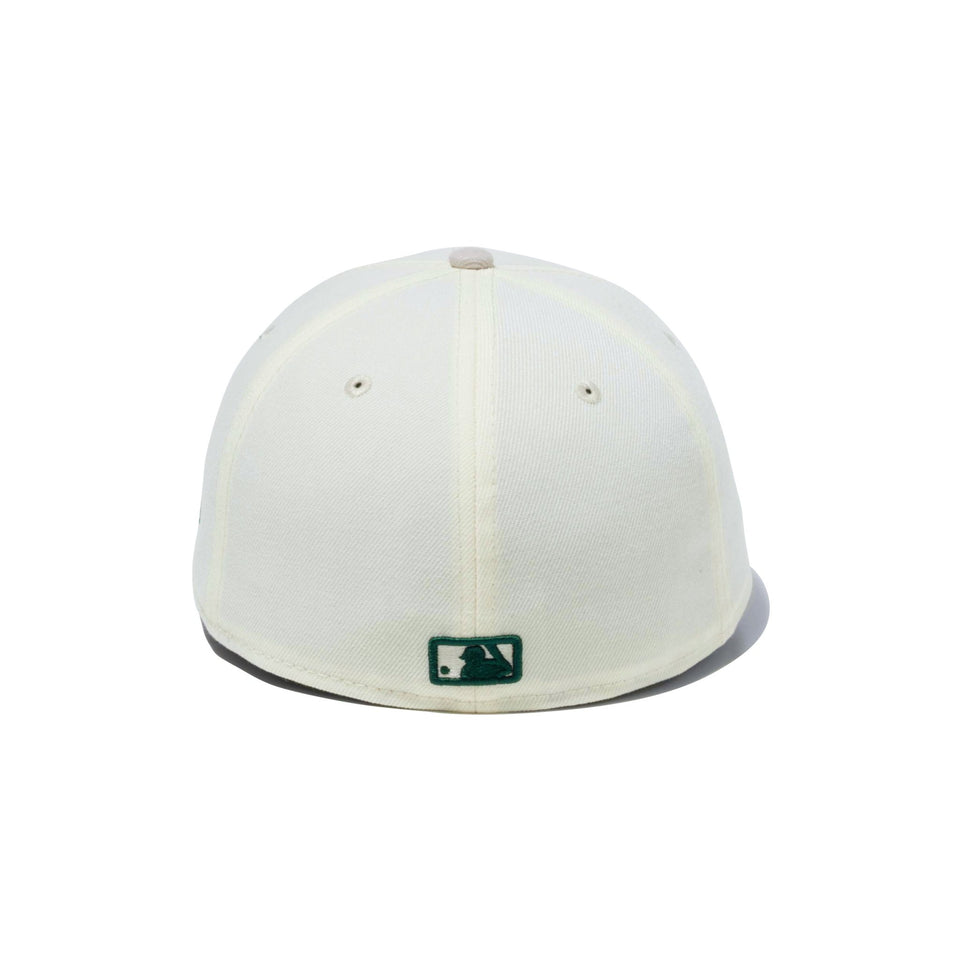 LP 59FIFTY White Pack オークランド・アスレチックス クローム ストーンバイザー, 758 / クローム/ストーン