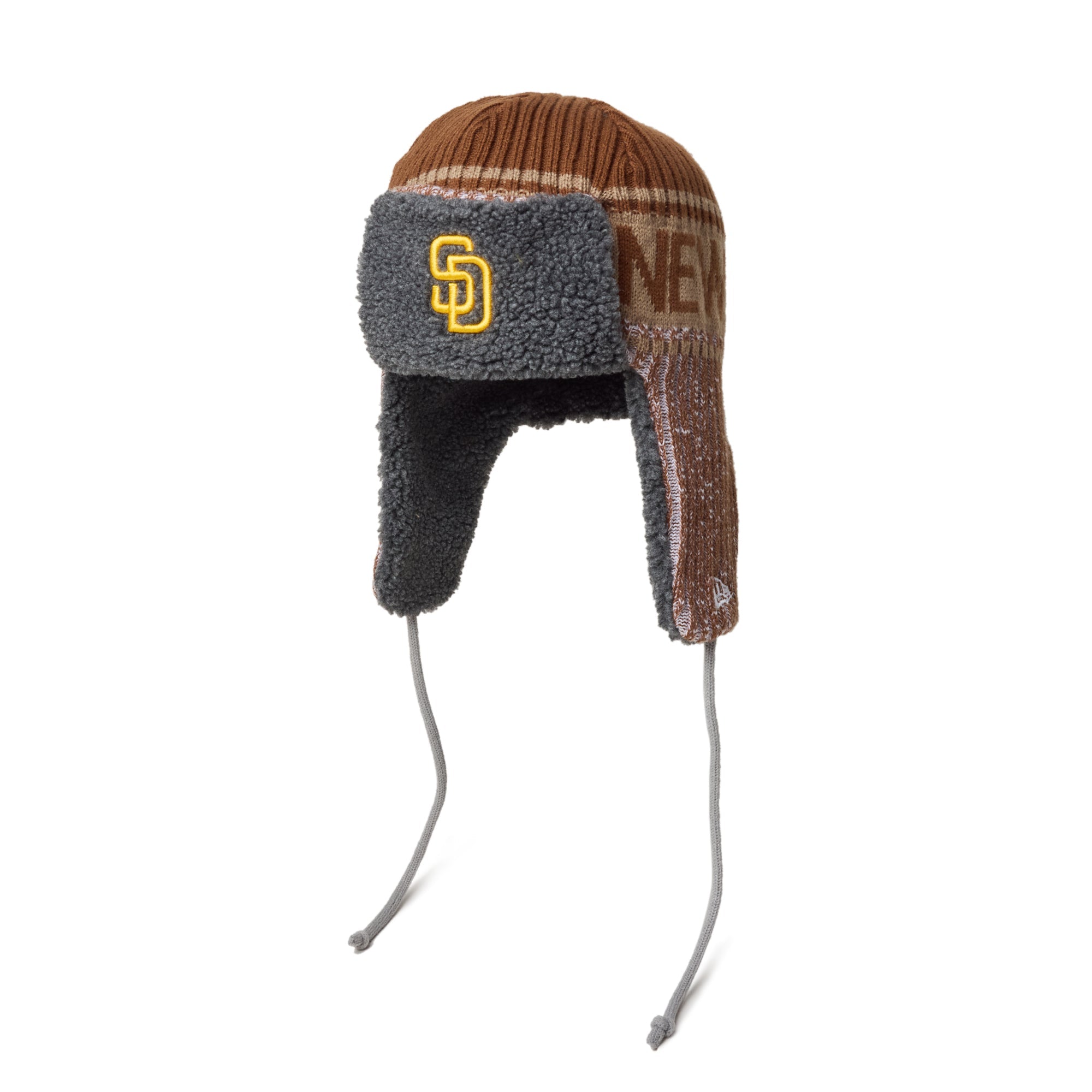 ニット トラッパー MLB Knit Trapper サンディエゴ・パドレス バーントウッド | ニューエラオンラインストア