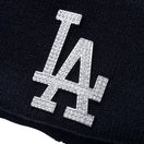 ベーシックカフニット MLB Rhinestone Badge ロサンゼルス・ドジャース ブラック - 14395923 - OSFM | NEW ERA ニューエラ公式オンラインストア