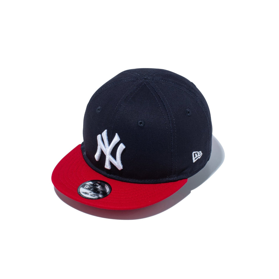 My 1st 9FIFTY ニューヨーク・ヤンキース ネイビー × ホワイト スカーレットバイザー - 14524694 - INF | NEW ERA ニューエラ公式オンラインストア