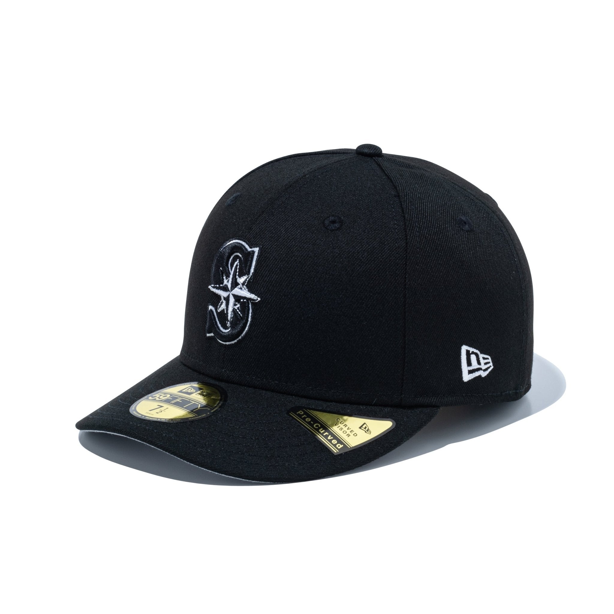 PC 59FIFTY Black & White シアトル・マリナーズ ブラック × ホワイト | ニューエラオンラインストア