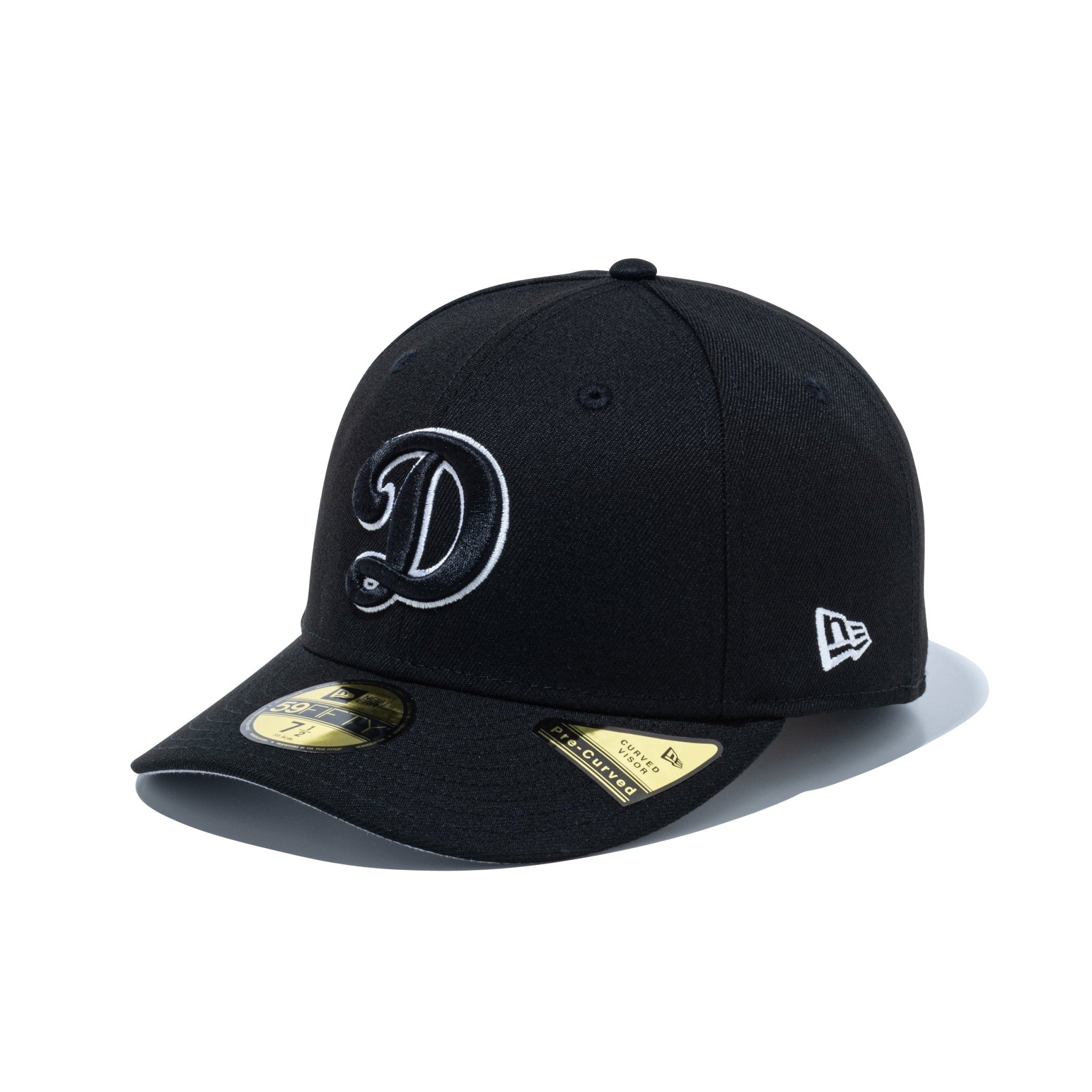 PC 59FIFTY Black & White ロサンゼルス・ドジャース Dロゴ ブラック × ホワイト | ニューエラオンラインストア