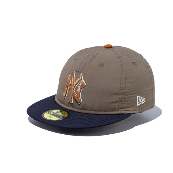 RC 59FIFTY BLACK LABEL FW24 NEW YORK YANKEES ニューヨーク・ヤンキース ナイロン オリーブ / |  ニューエラオンラインストア