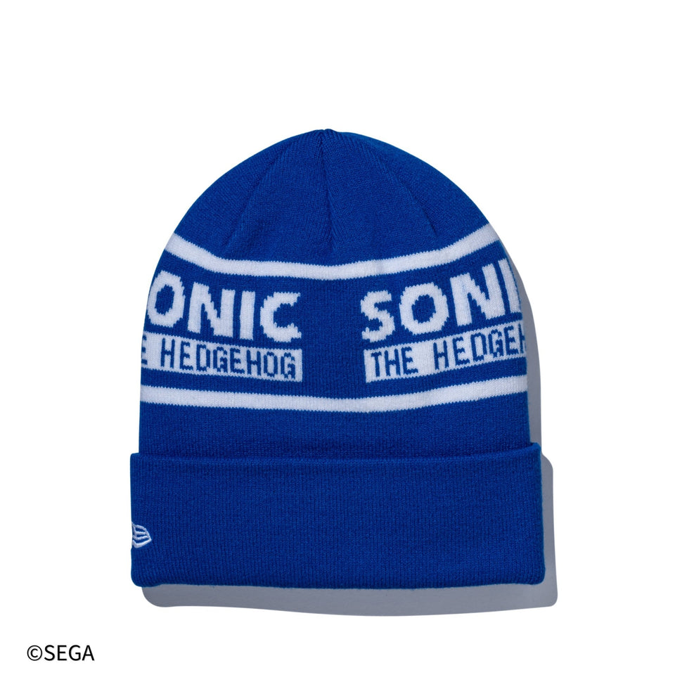 ベーシック カフニット SONIC THE HEDGEHOG ソニック・ザ・ヘッジホッグ ブルー - 14520585 - OSFM | NEW ERA ニューエラ公式オンラインストア