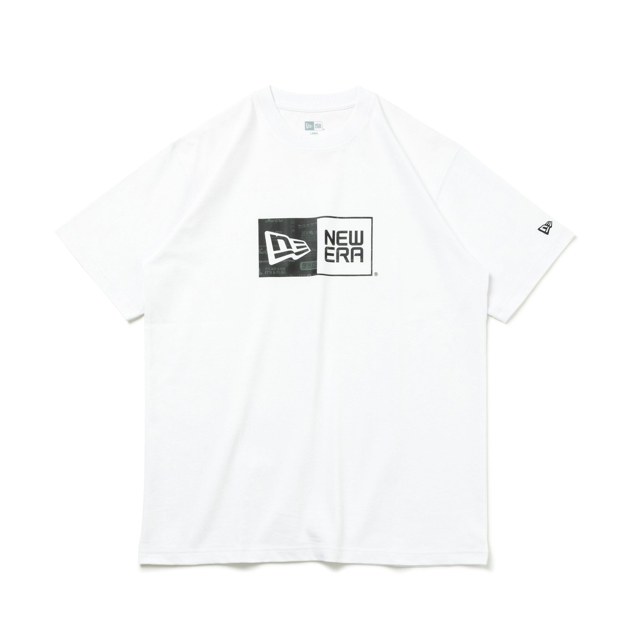 半袖 コットン Tシャツ Archive Logo ボックスロゴ ホワイト 