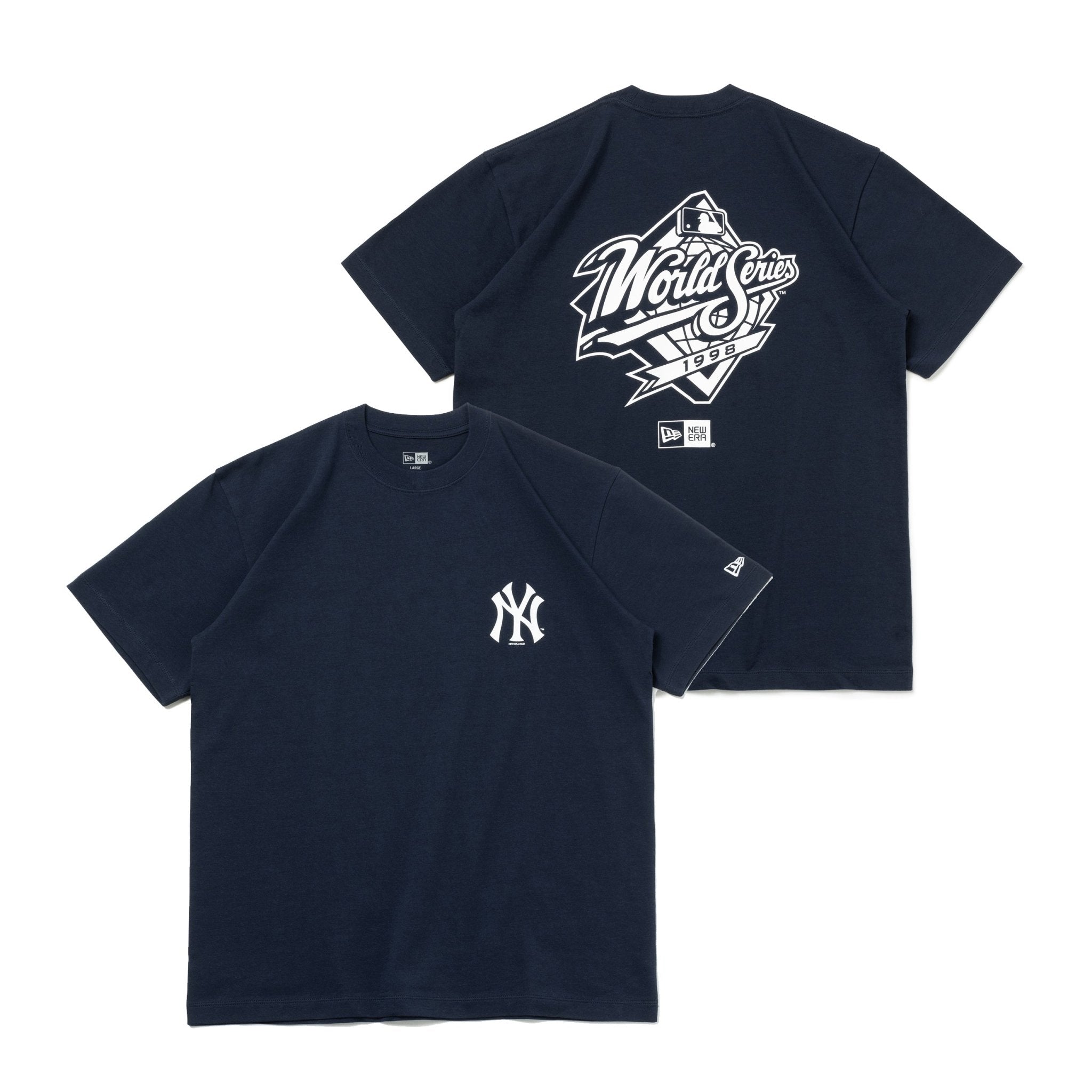 半袖 コットン Tシャツ MLB Apparel World Series ニューヨーク・ヤンキース ネイビー レギュラーフィット