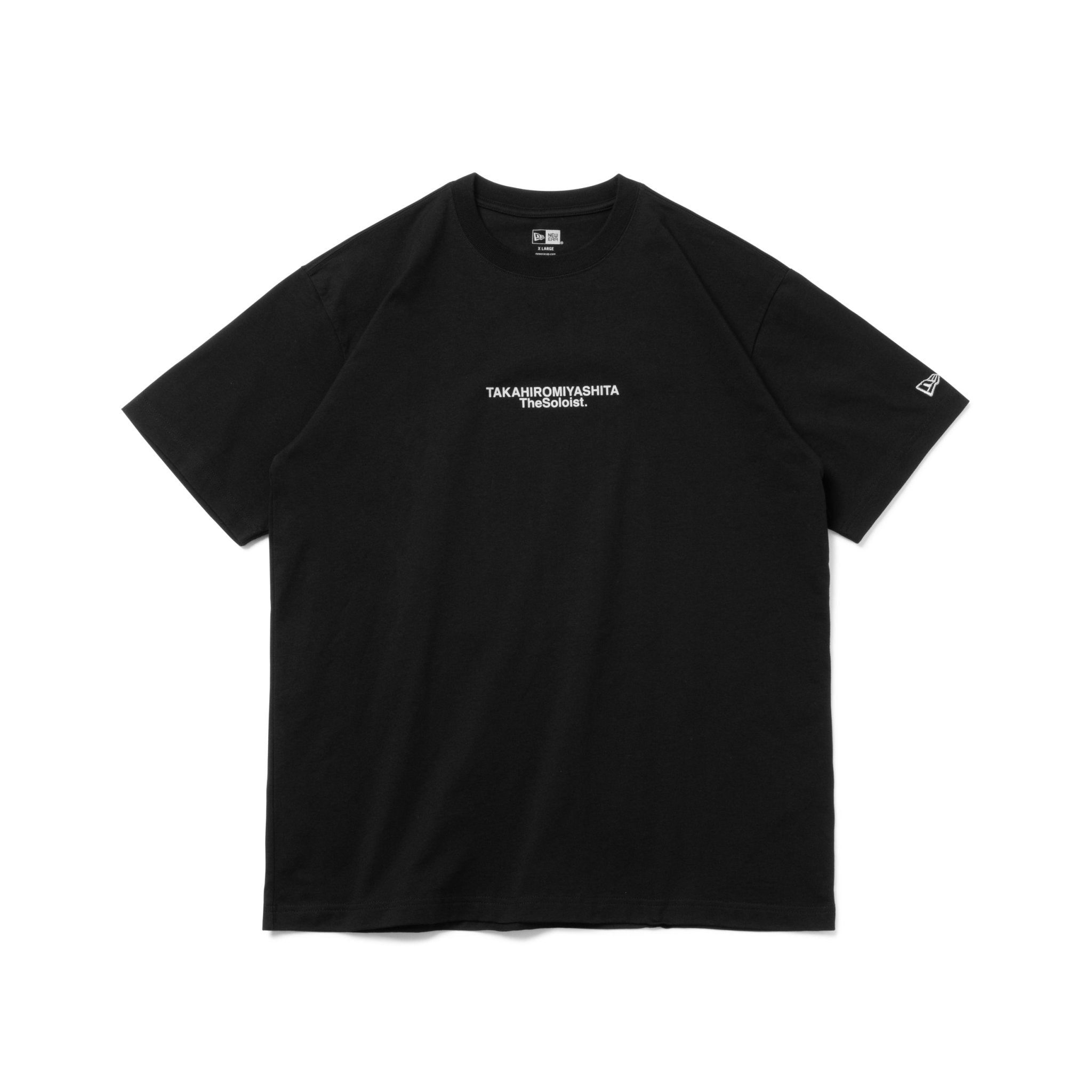 半袖 コットン Tシャツ TAKAHIROMIYASHITATheSoloist. SS24 ブラック レギュラーフィット |  ニューエラオンラインストア