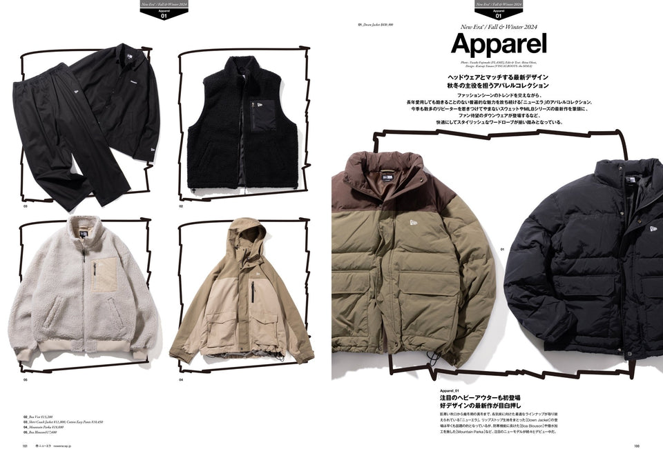 THE NEW ERA BOOK Fall Winter 2024 - 14670903 - OSFM | NEW ERA ニューエラ公式オンラインストア