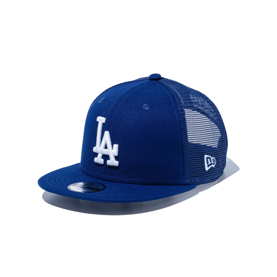 Youth 9FIFTY トラッカー ロサンゼルス・ドジャース ダークロイヤル × ホワイト - 14524526 - YTH | NEW ERA ニューエラ公式オンラインストア