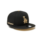 Youth 9FIFTY MLB Old English ロサンゼルス・ドジャース ブラック - 14325151 - YTH | NEW ERA ニューエラ公式オンラインストア