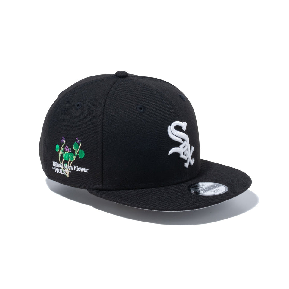 Youth 9FIFTY MLB State Flowers シカゴ・ホワイトソックス ブラック 