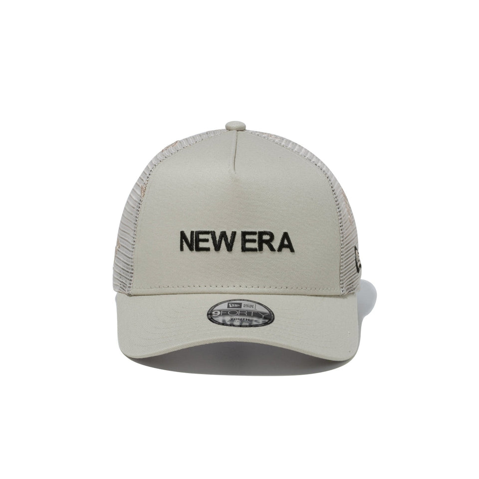 Youth 9FORTY A - Frame トラッカー Mesh Embroidery ストーン - 14111909 - YTH | NEW ERA ニューエラ公式オンラインストア