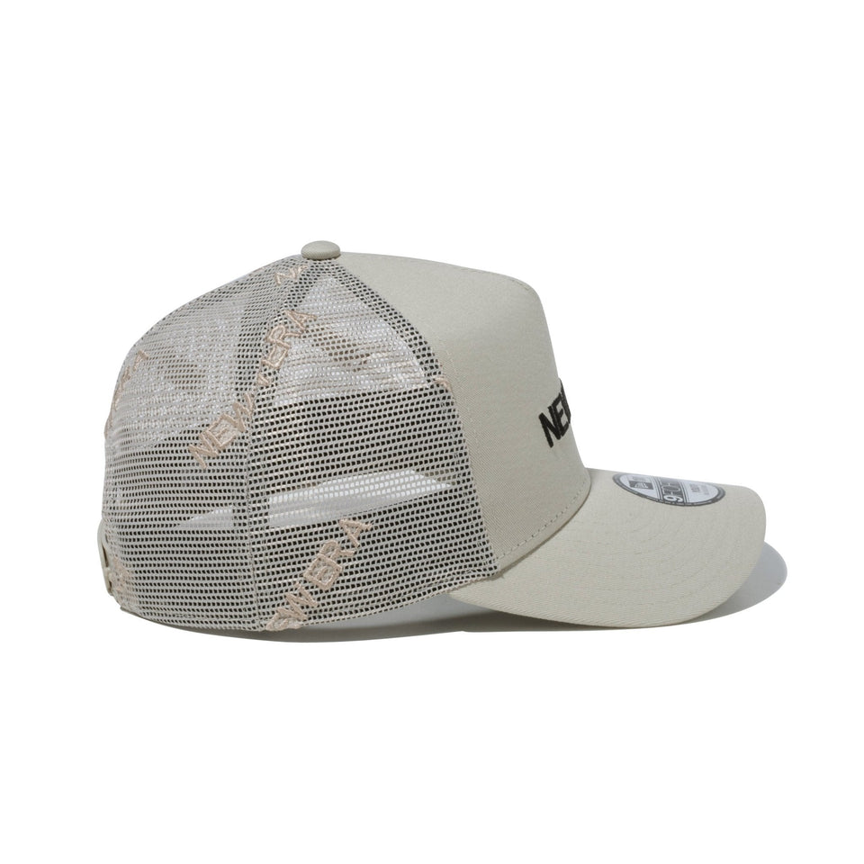 Youth 9FORTY A - Frame トラッカー Mesh Embroidery ストーン - 14111909 - YTH | NEW ERA ニューエラ公式オンラインストア