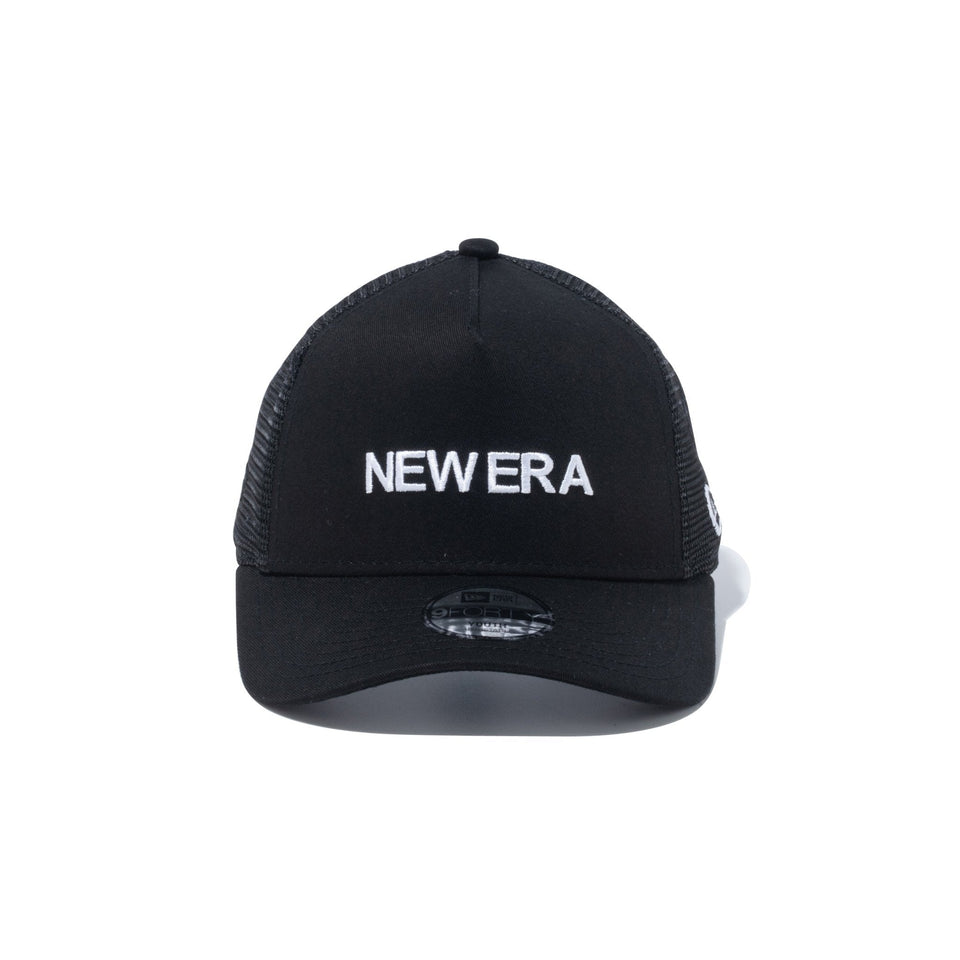 Youth 9FORTY A - Frame トラッカー Mesh Embroidery ブラック - 14111910 - YTH | NEW ERA ニューエラ公式オンラインストア