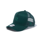 Youth 9FORTY A-Frame トラッカー Tonal Logo スクエアニューエラ ダークグリーン - 14111903-YTH | NEW ERA ニューエラ公式オンラインストア