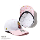 Youth 9TWENTY PEANUTS ピーナッツ サリー・ブラウン ホワイト ピンクバイザー - 14344466 - YTH | NEW ERA ニューエラ公式オンラインストア