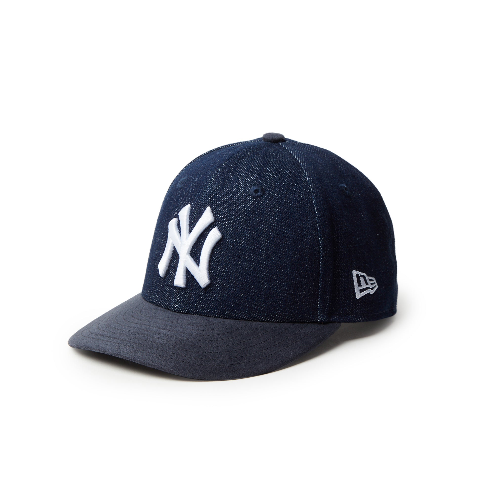 Youth LP 9FIFTY MLB Denim 2-Tone ニューヨーク・ヤンキース インディゴデニム ネイビースウェードバイザー | ニューエラ オンラインストア