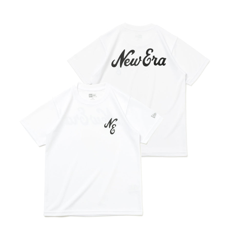 Youth 半袖 テック Tシャツ Classic Logo ホワイト | ニューエラオンラインストア
