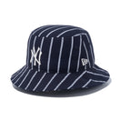 バケット01 BLACK LABEL SS23 ニューヨーク・ヤンキース ストライプ ネイビー - 13516301-SM | NEW ERA ニューエラ公式オンラインストア