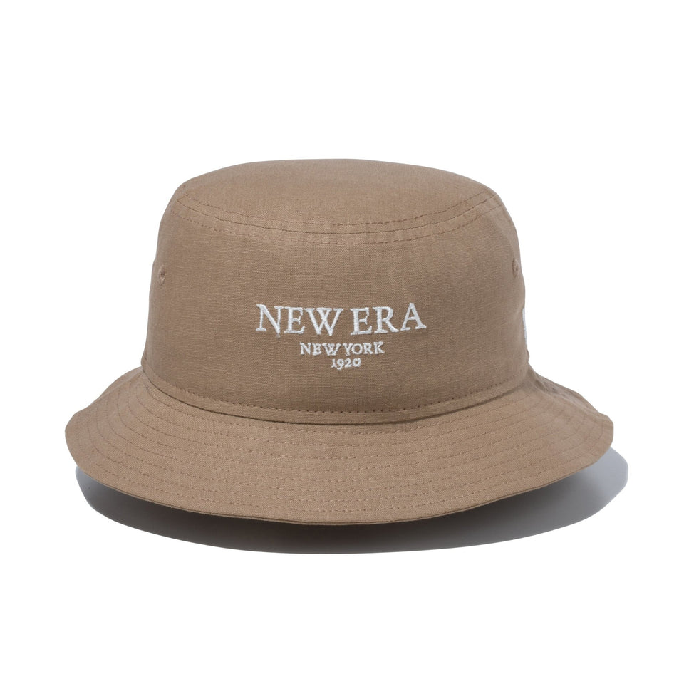 バケット01 Flax Cotton NEW ERA NEW YORK 1920 ベージュ | ニューエラ 