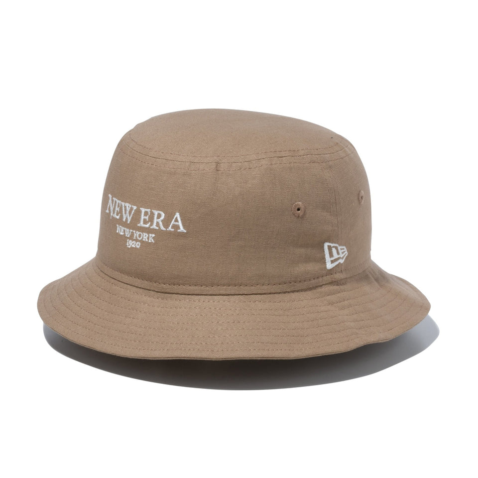 バケット01 Flax Cotton NEW ERA NEW YORK 1920 ベージュ | ニューエラ